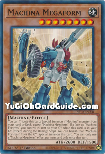 Yu-Gi-Oh Card: Machina Megaform