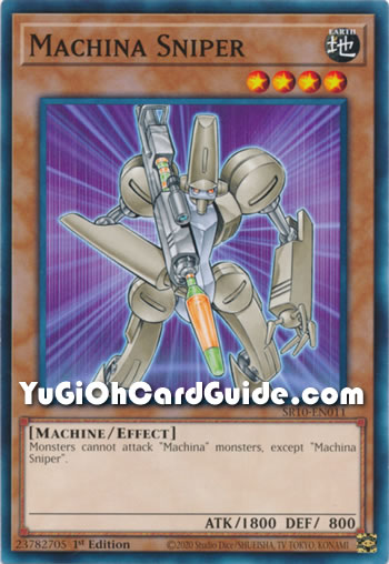 Yu-Gi-Oh Card: Machina Sniper