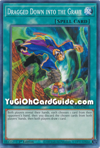 Yu-Gi-Oh Card: Dragged Down into the Grave
