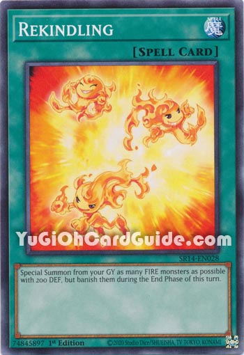 Yu-Gi-Oh Card: Rekindling