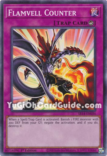 Yu-Gi-Oh Card: Flamvell Counter