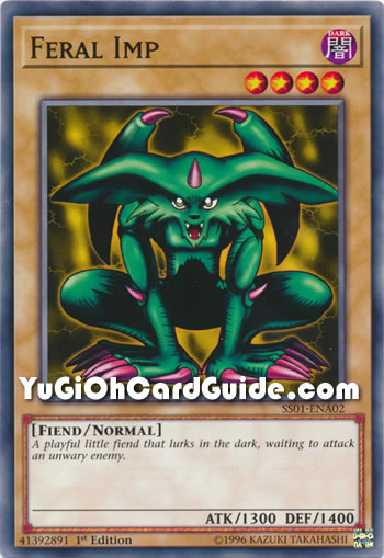 Yu-Gi-Oh Card: Feral Imp