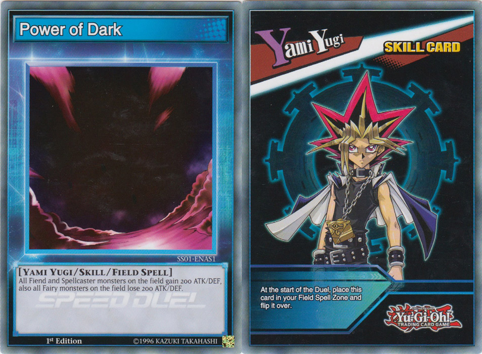Yu-Gi-Oh Card: Power of Dark