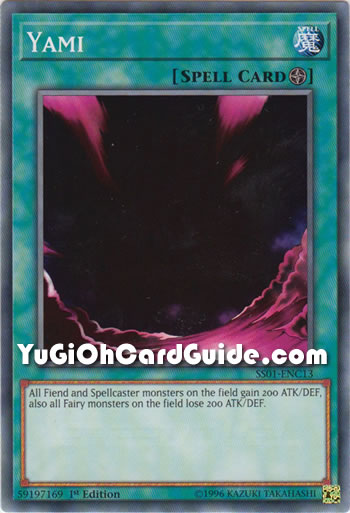 Yu-Gi-Oh Card: Yami