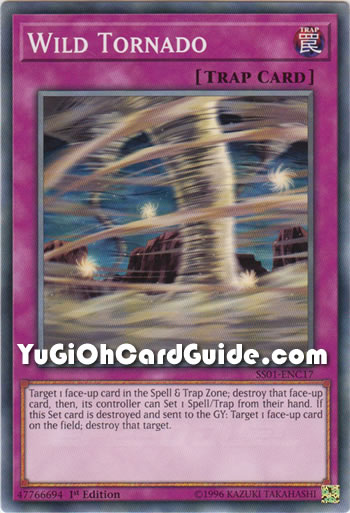 Yu-Gi-Oh Card: Wild Tornado