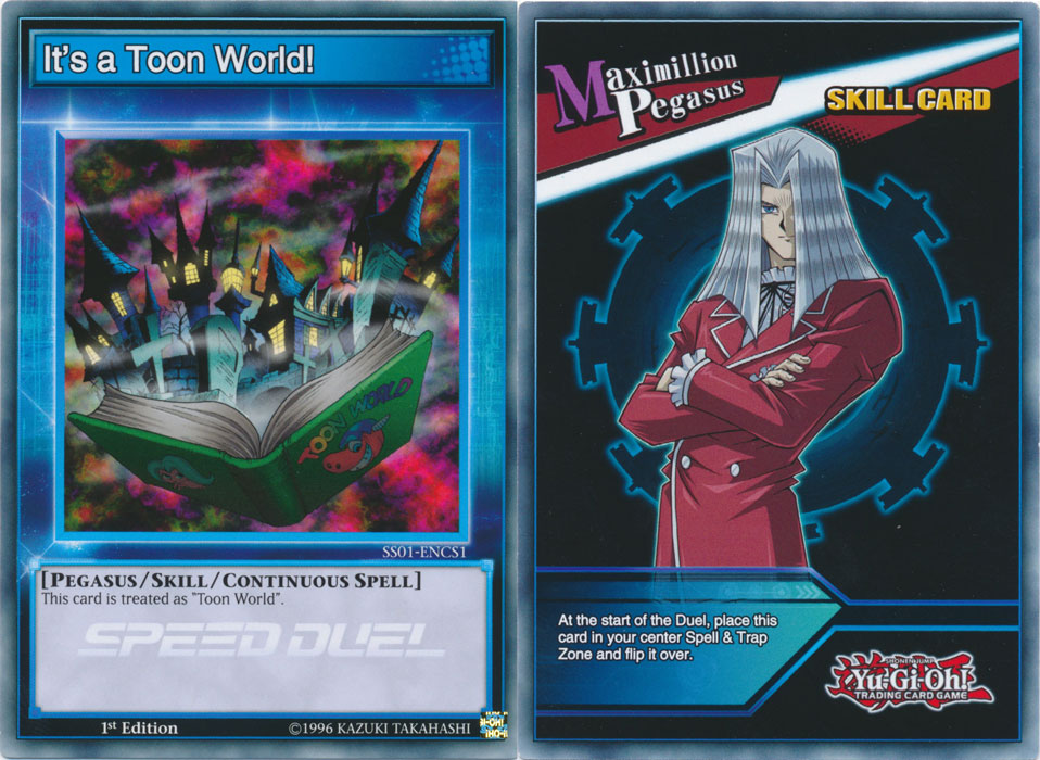 Yu-Gi-Oh Card: It's a Toon World!