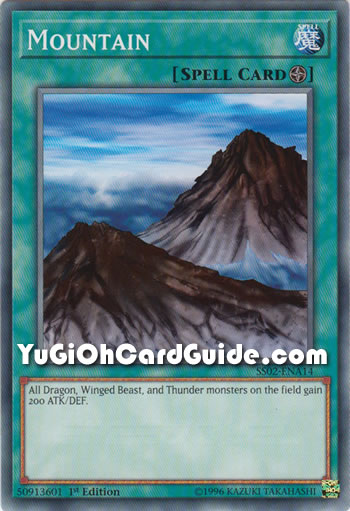 Yu-Gi-Oh Card: Mountain