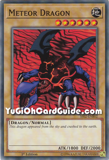 Yu-Gi-Oh Card: Meteor Dragon