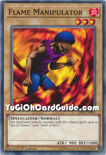 Yu-Gi-Oh Card: Flame Manipulator