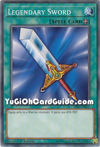Yu-Gi-Oh Card: Legendary Sword