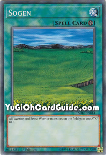Yu-Gi-Oh Card: Sogen