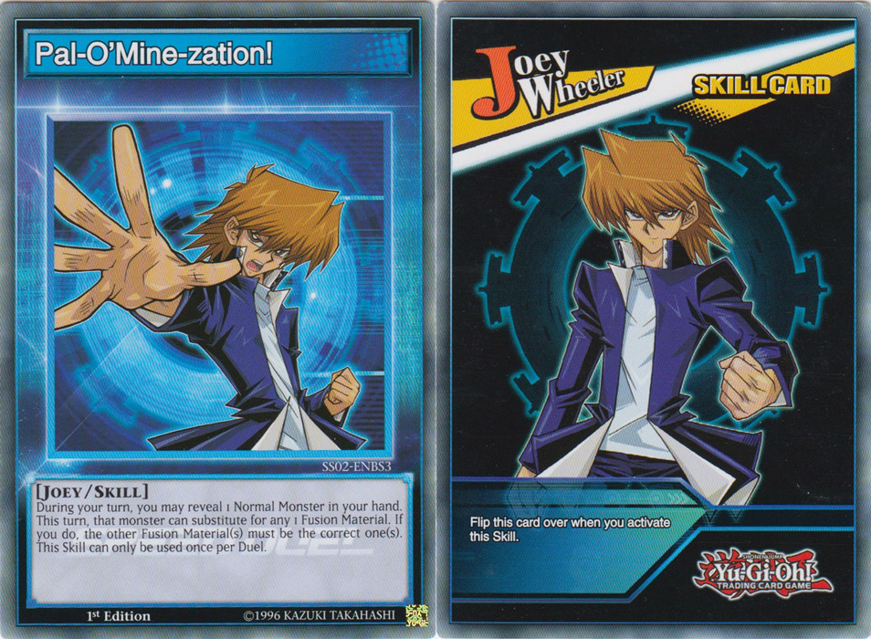 Yu-Gi-Oh Card: Pal-O'Mine-zation!
