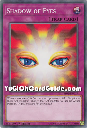 Yu-Gi-Oh Card: Shadow of Eyes