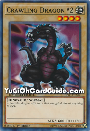 Yu-Gi-Oh Card: Crawling Dragon #2