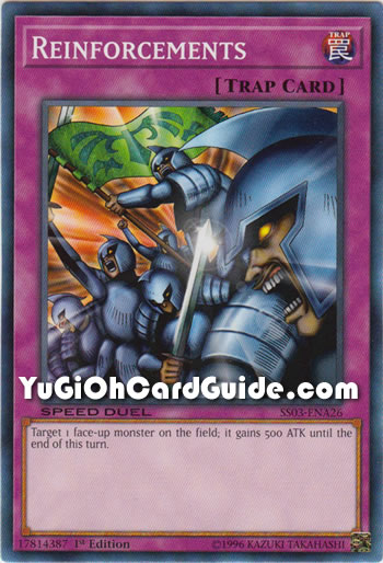 Yu-Gi-Oh Card: Reinforcements