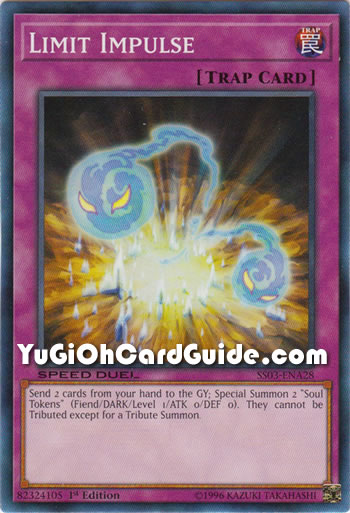 Yu-Gi-Oh Card: Limit Impulse