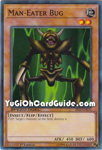 Yu-Gi-Oh Card: Man-Eater Bug