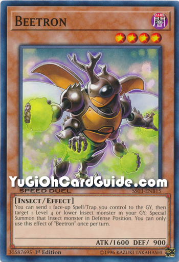 Yu-Gi-Oh Card: Beetron