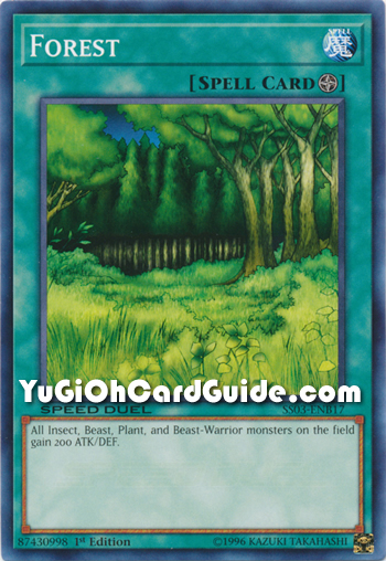 Yu-Gi-Oh Card: Forest
