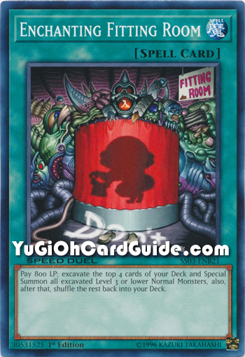Yu-Gi-Oh Card: Enchanting Fitting Room