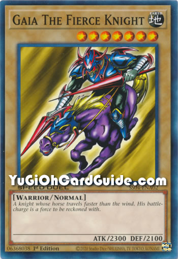 Yu-Gi-Oh Card: Gaia the Fierce Knight