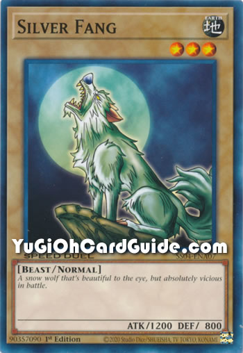 Yu-Gi-Oh Card: Silver Fang