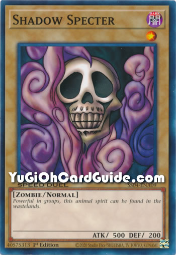 Yu-Gi-Oh Card: Shadow Specter