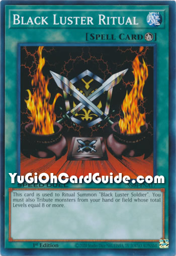 Yu-Gi-Oh Card: Black Luster Ritual