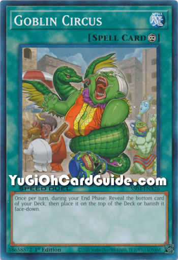 Yu-Gi-Oh Card: Goblin Circus