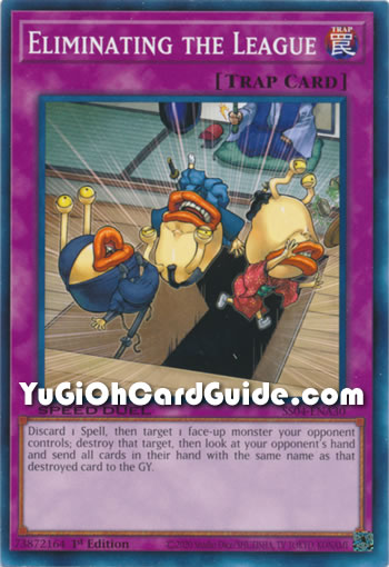 Yu-Gi-Oh Card: Eliminating the League