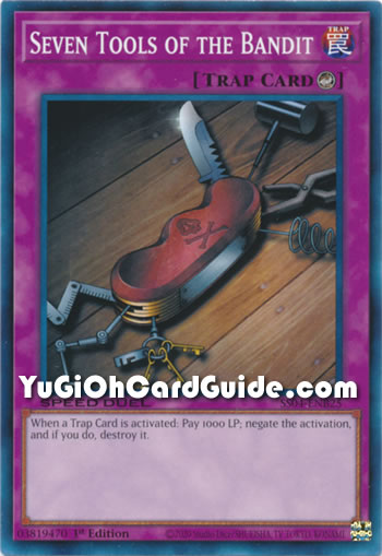 Yu-Gi-Oh Card: Seven Tools of the Bandit