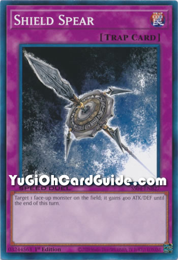 Yu-Gi-Oh Card: Shield Spear