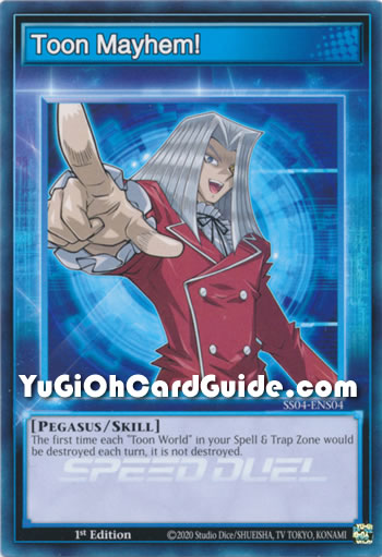 Yu-Gi-Oh Card: Toon Mayhem!