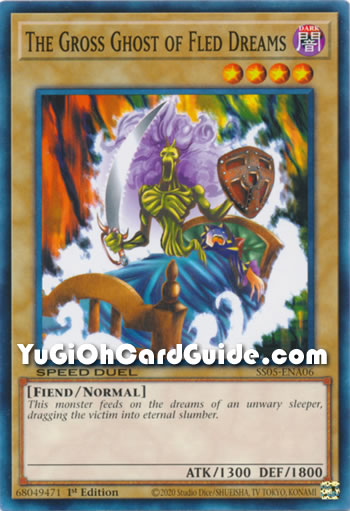 Yu-Gi-Oh Card: The Gross Ghost of Fled Dreams