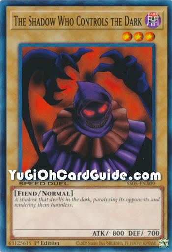 Yu-Gi-Oh Card: The Shadow Who Controls the Dark