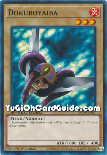Yu-Gi-Oh Card: Dokuroyaiba