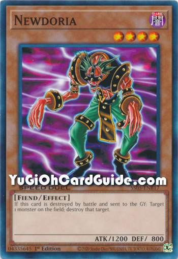 Yu-Gi-Oh Card: Newdoria