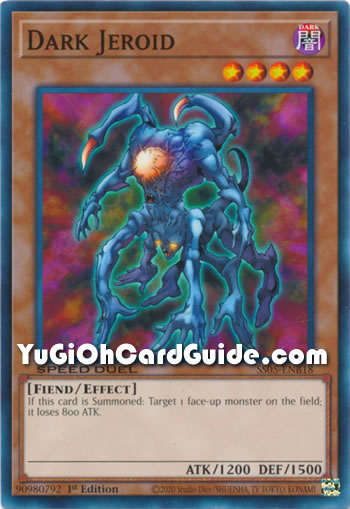 Yu-Gi-Oh Card: Dark Jeroid