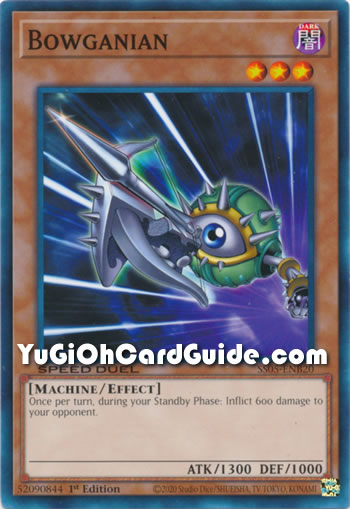 Yu-Gi-Oh Card: Bowganian