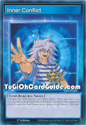 Yu-Gi-Oh Card: Inner Conflict