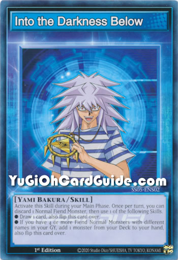 Yu-Gi-Oh Card: Into the Darkness Below