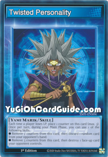 Yu-Gi-Oh Card: Twisted Personality