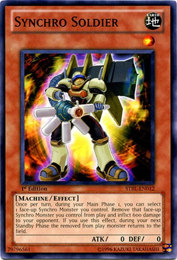 Yu-Gi-Oh Card: Synchro Soldier