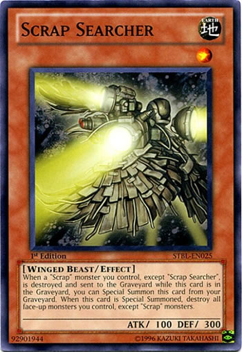 Yu-Gi-Oh Card: Scrap Searcher