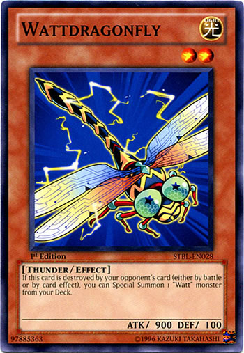 Yu-Gi-Oh Card: Wattdragonfly