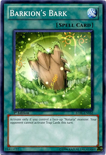Yu-Gi-Oh Card: Barkion's Bark