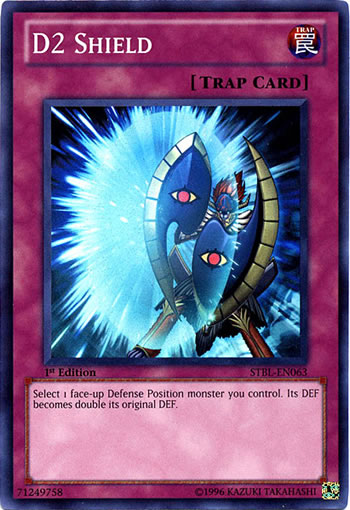 Yu-Gi-Oh Card: D2 Shield