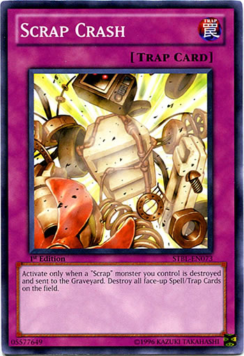 Yu-Gi-Oh Card: Scrap Crash