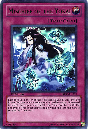 Yu-Gi-Oh Card: Mischief of the Yokai