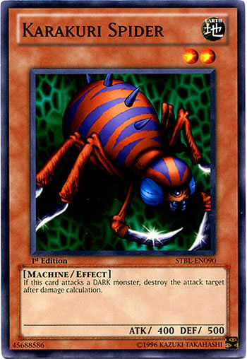 Yu-Gi-Oh Card: Karakuri Spider